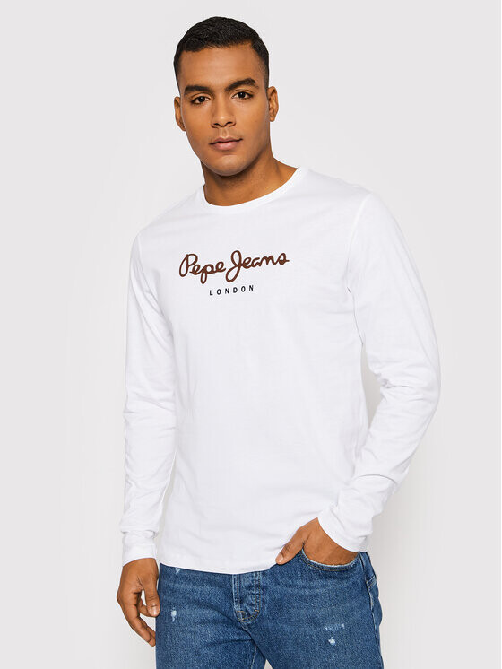 

Классический крой с длинными рукавами Pepe Jeans, белый