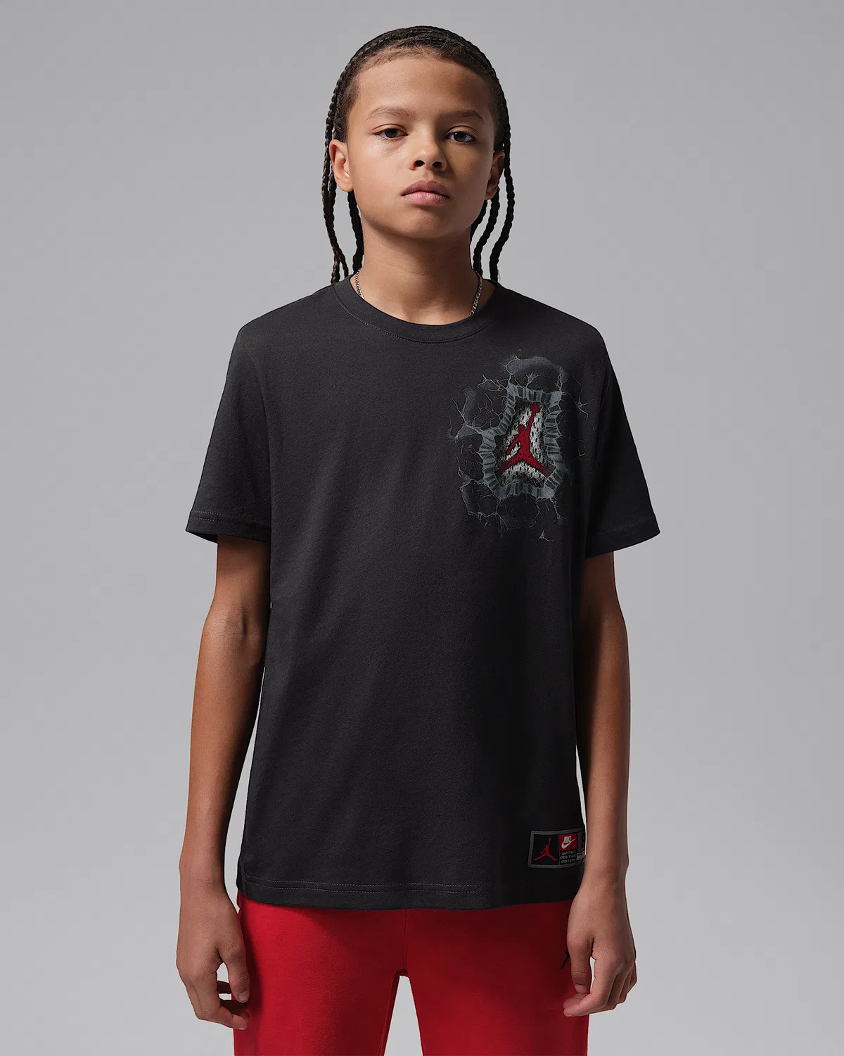 Детская футболка Jordan Jersey Breakthrough, Off Noir