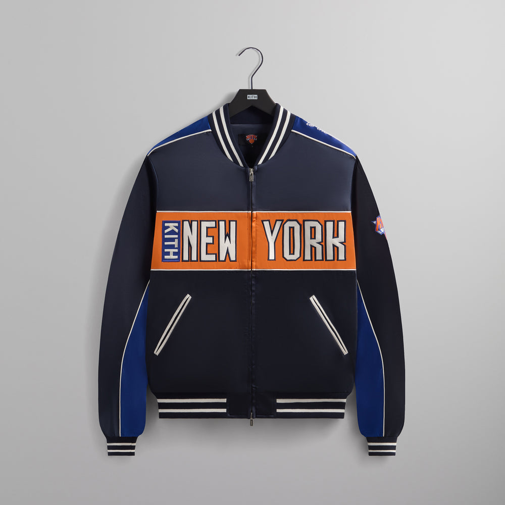 

Куртка Kith for the New York Knicks Souvenir Jacket, черный