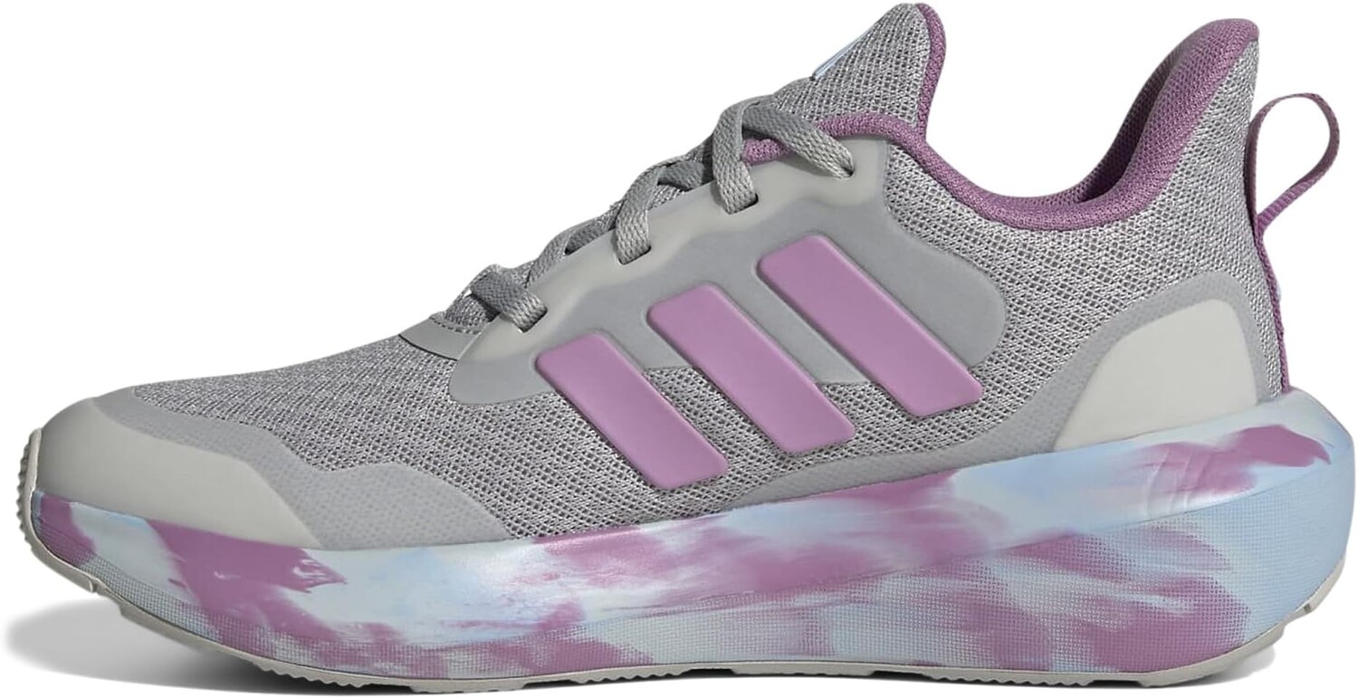 Кроссовки adidas Kids Fortarun 2.0 Shoes, цвет Grey/Preloved Purple/Grey — фото 4