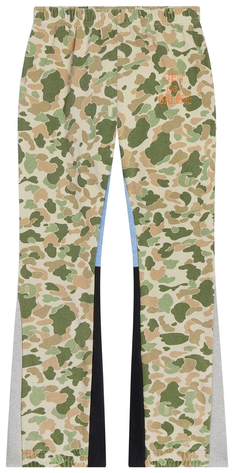 

Спортивные штаны-клеш «Лягушка в камуфляжной расцветке» из отдела галереи Gallery Dept., зеленый