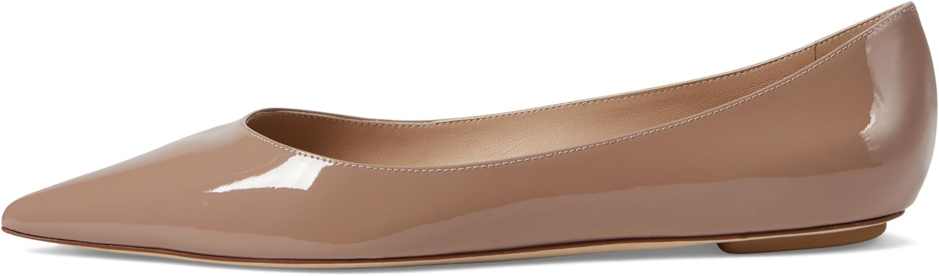 Балетки Stuart Weitzman Emilia Flat, цвет Fawn — фото 4