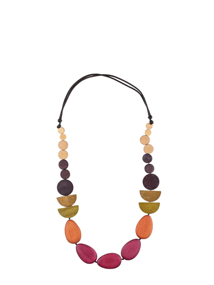 

Collezione alessandro Длинное колье "Полин" розового цвета