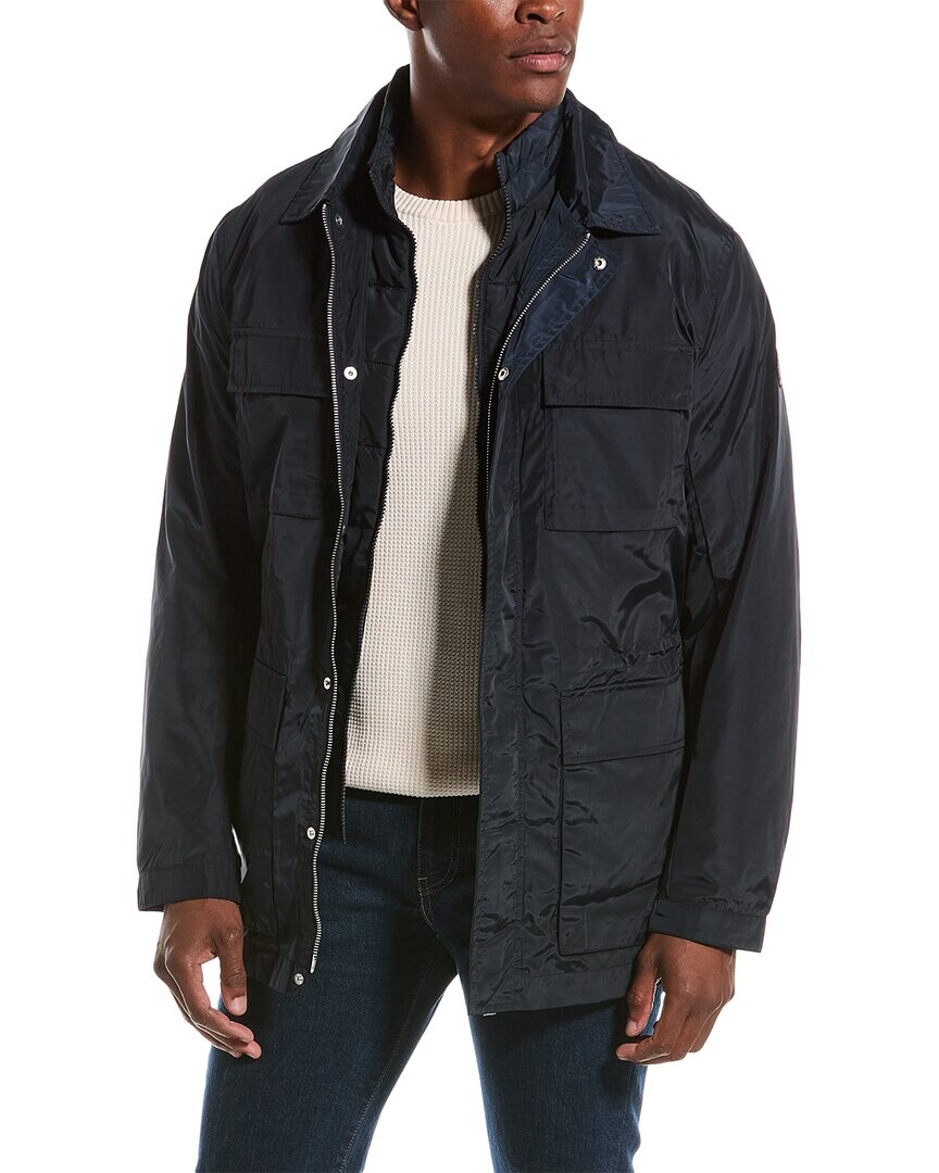 

Пальто Armani Exchange Caban 2-в-1, синий