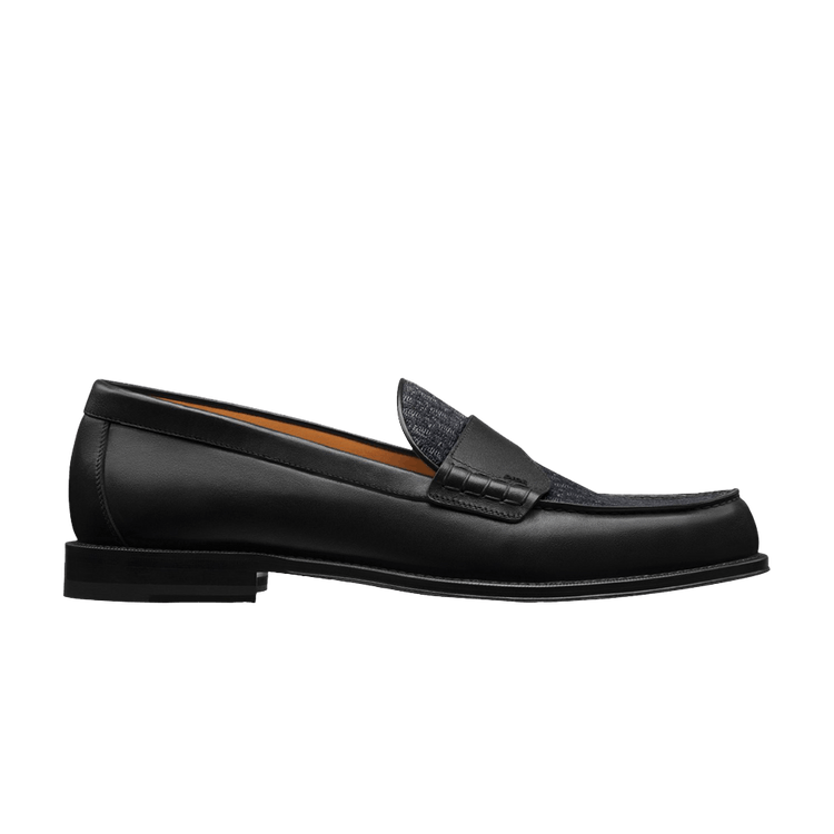 Кроссовки Dior Granville Loafer 'Dior Oblique - Black', черный