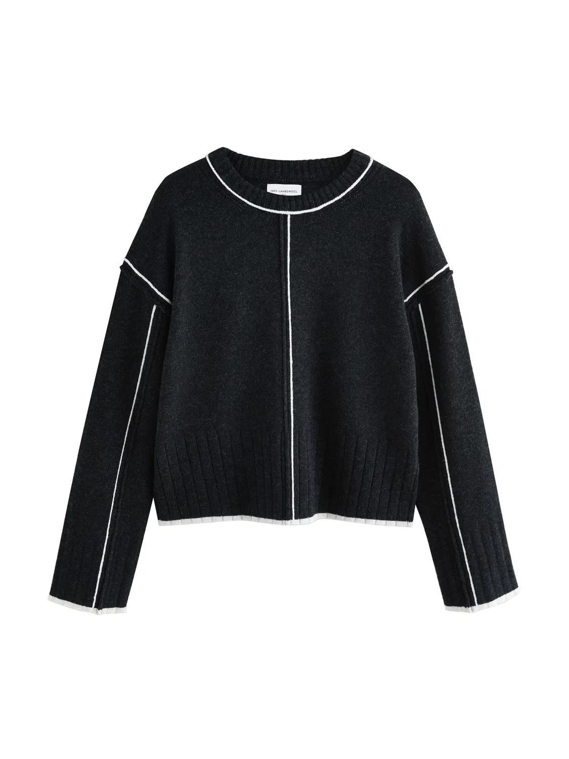 Свитер 'N. Premium' Next, Anthracite