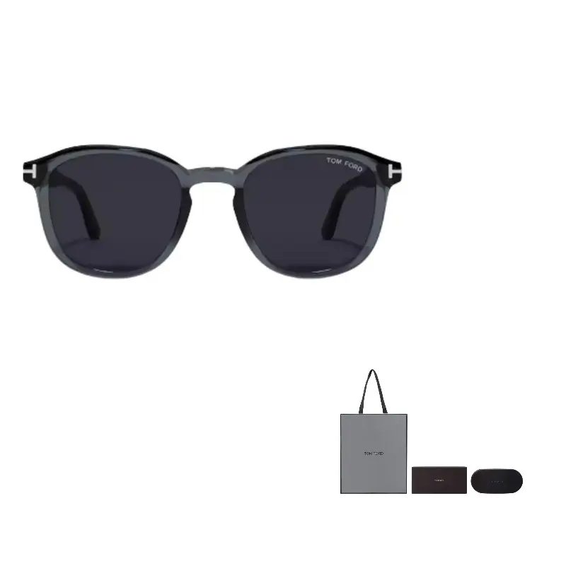 

TOM FORD Квадратные солнцезащитные очки, Black