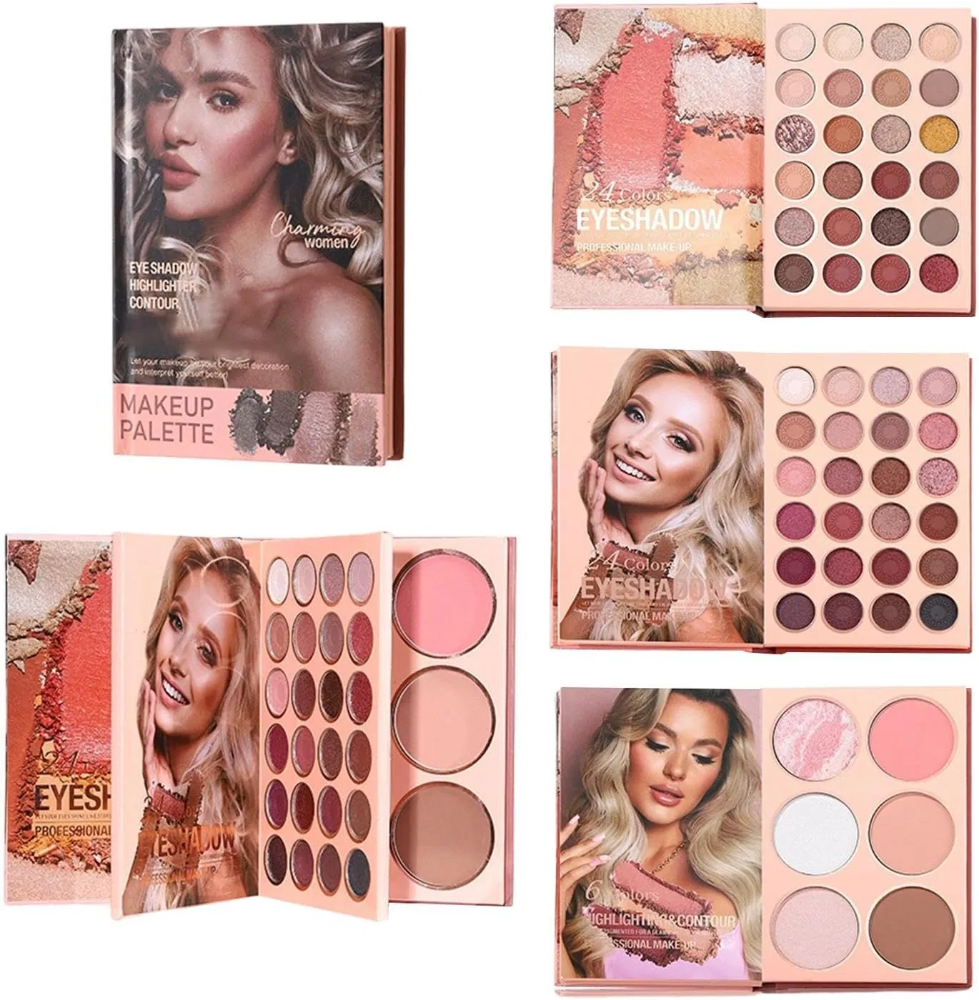 Палетка теней для век 54 цвета Long Lasting