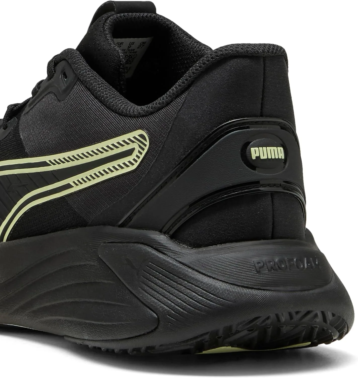 Кроссовки PUMA Adult PWR Hybrid Training Shoes, белый/черный/зеленый — фото 3