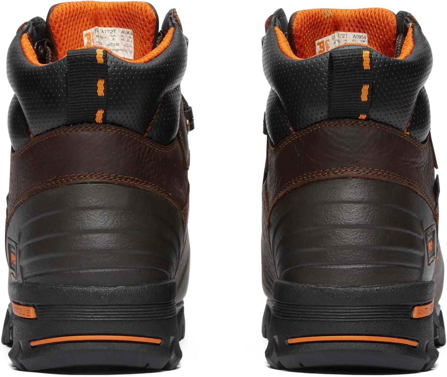 Мужские ботинки Timberland PRO Endurance с стальным носком, защитой от проколов и внешней защитой Metguard, высота 6 дюймов, коричневый — фото 3