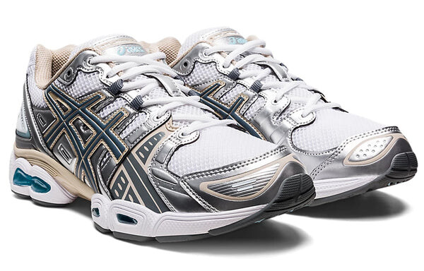 Кроссовки гель нимбус 9 Asics, белый — фото 3