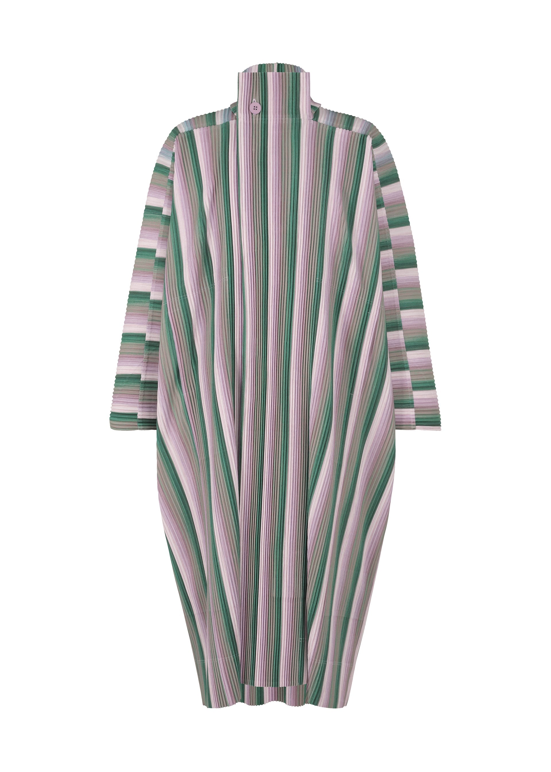 

Пальто rb_stripes 2 Homme Plissé Issey Miyake, зеленый