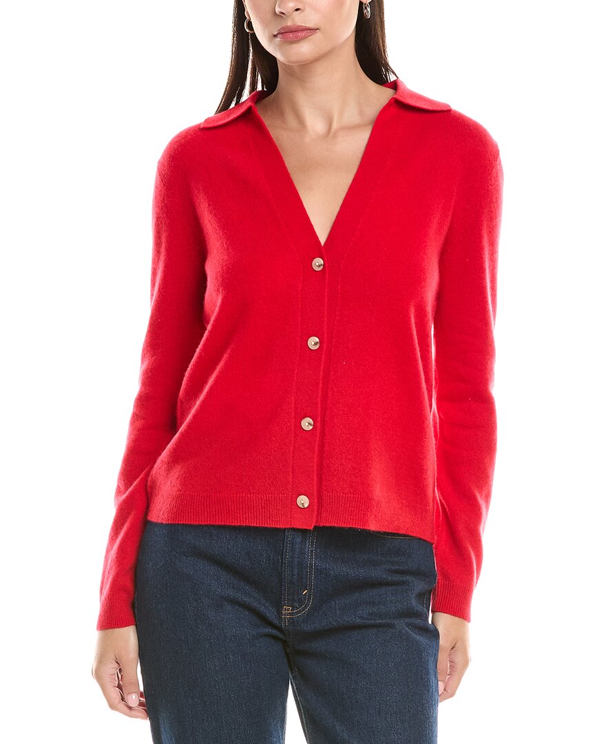 

Кашемировый кардиган THE CASHMERE PROJECT, красный