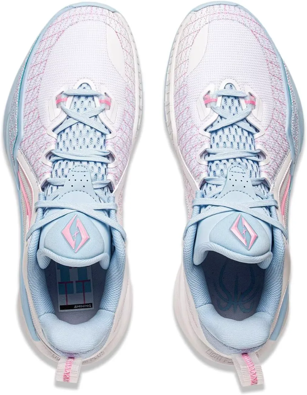 Мужские баскетбольные кроссовки LI-NING Shining Series с амортизацией и противоскользящей подошвой, профессиональная спортивная обувь ABAV009 ABPV003 ABAW007 — фото 4
