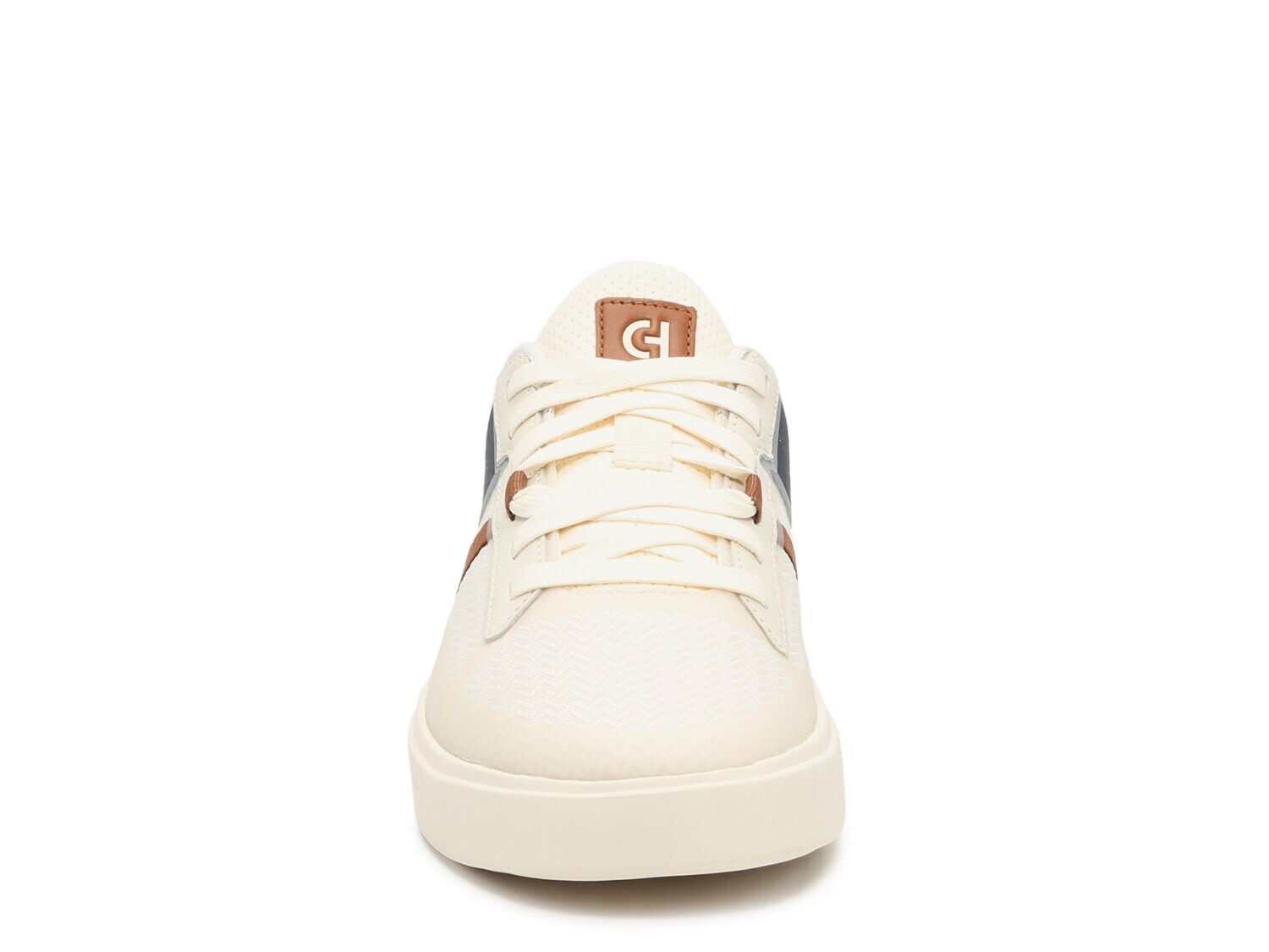 Кроссовки Cole Haan Grand Crosscourt Winner кожанные, слоновая кость/темно-синий — фото 2