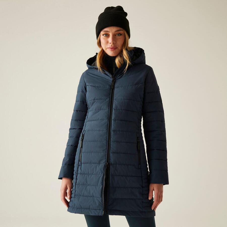 

REGATTA Водоотталкивающая утеплённая стеганая куртка Andria с капюшоном для женщин