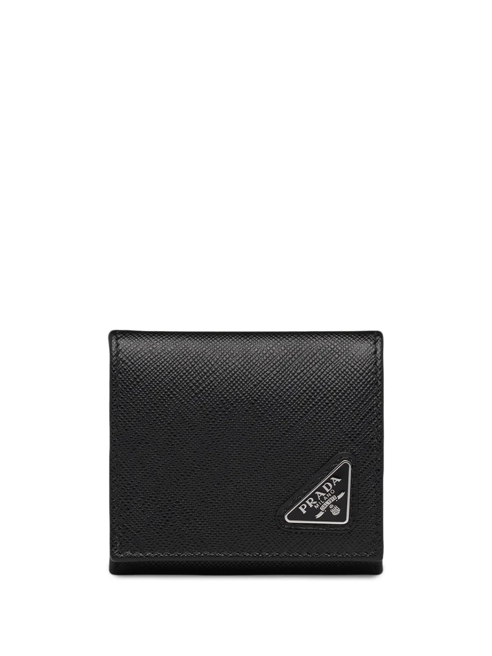 

Кошелек для монет с логотипом Prada, черный