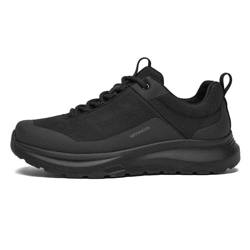 

Низкие повседневные туфли мужские SEPTWOLVES, Black (Standard Leather Shoe Size)
