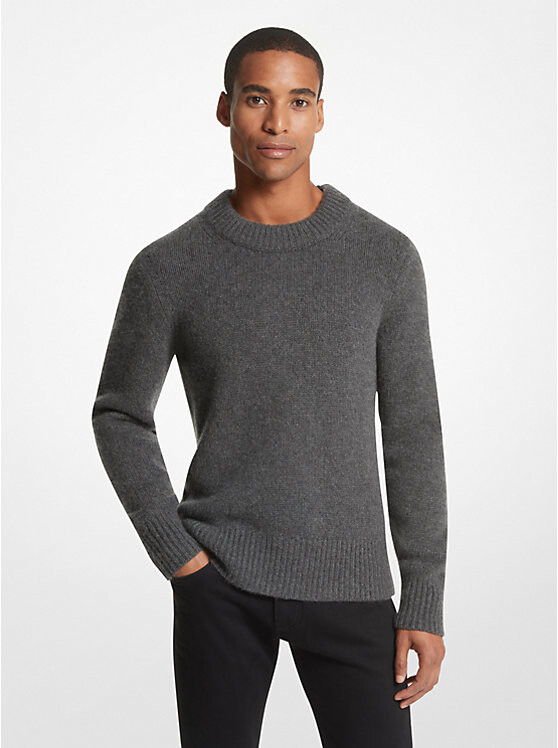 

Кашемировый свитер Michael Kors Mens, пепельный