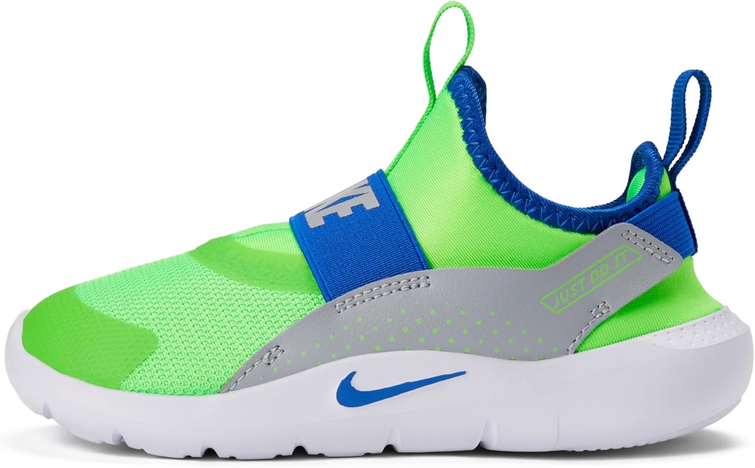 

Беговые кроссовки Nike Kids' Flex Runner 4, белый/зеленый/серый