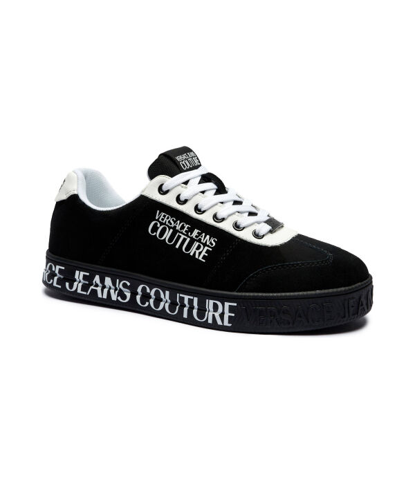 

Кожаные кеды суд 88 Versace Jeans Couture, черный