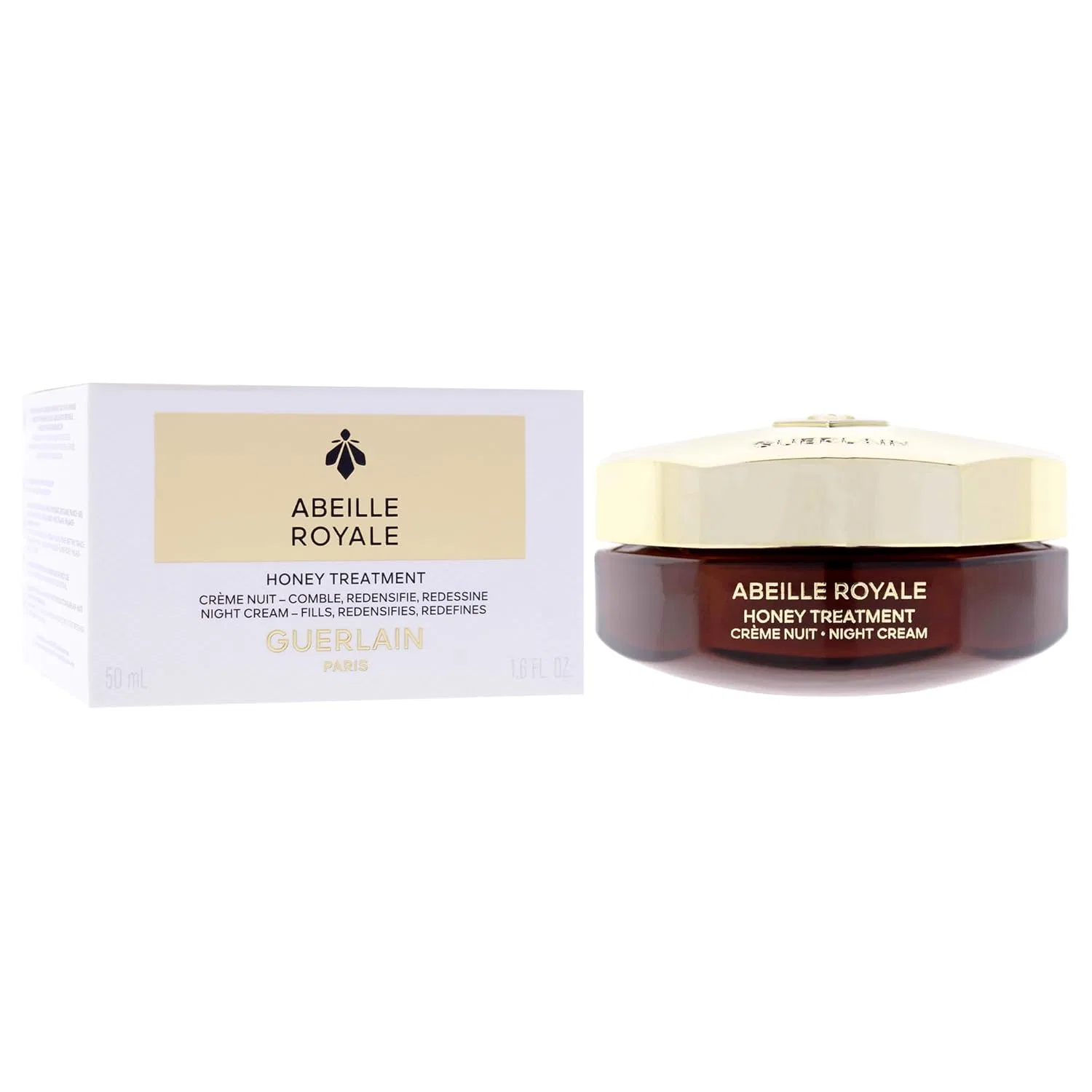 Крем для лица Guerlain — Ночной «Abeille Royale Honey Treatment» от, 50 мл — фото 3