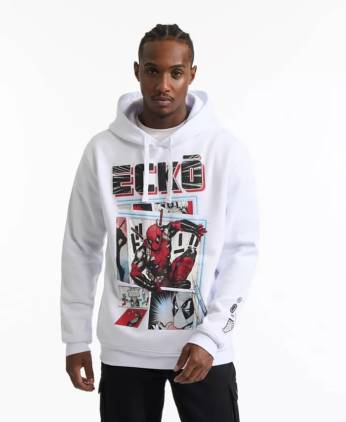 

Мужская суперхуди Deadpool Art of Life Ecko Unltd, белый