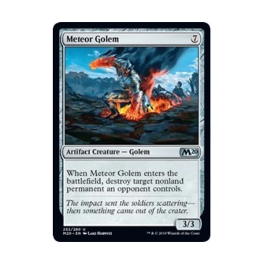 

CCG Метеоритный голем (U), MTG - Core Set 2020