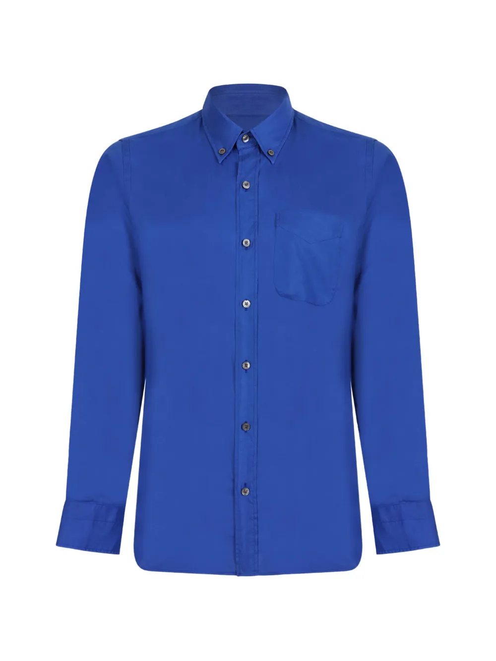 

Рубашка с длинными рукавами на пуговицах Tom Ford, синий