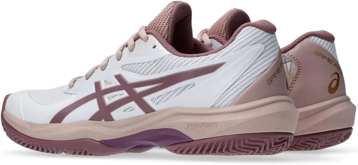 Кроссовки для паделя ASICS Game FF, белый/фиолетовый — фото 3