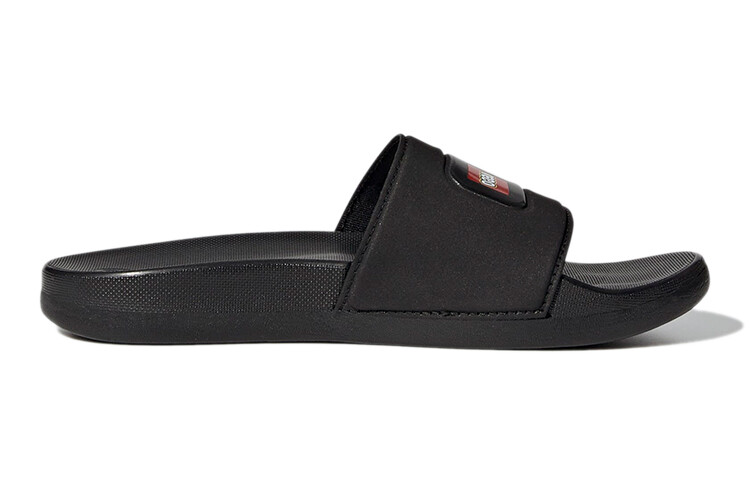 Детские шлепанцы Lego X Adilette Series Kids Black Adidas — фото 2