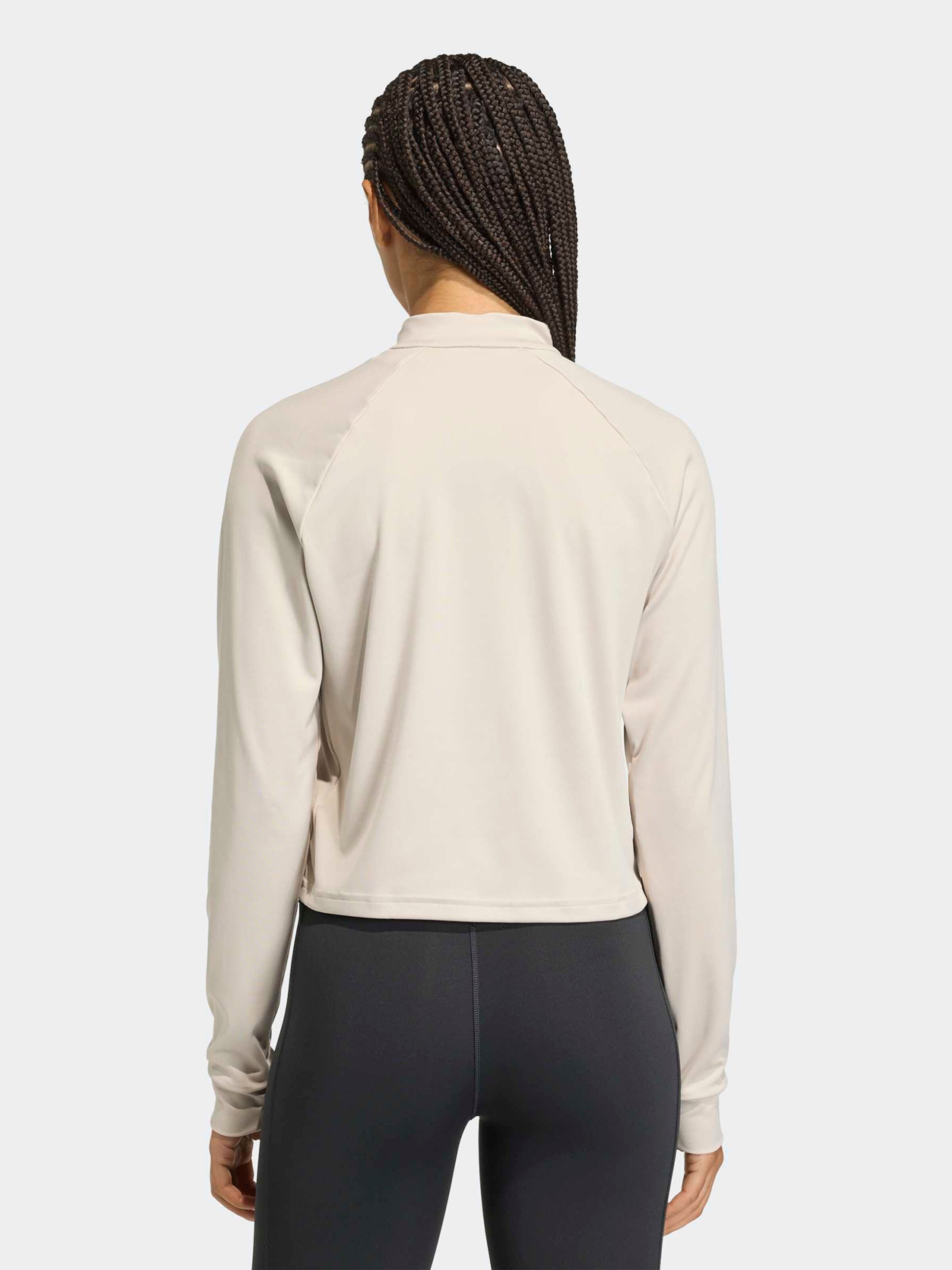 Adidas Performance Футболка Performance 'Essentials' в светло-сером цвете — фото 3