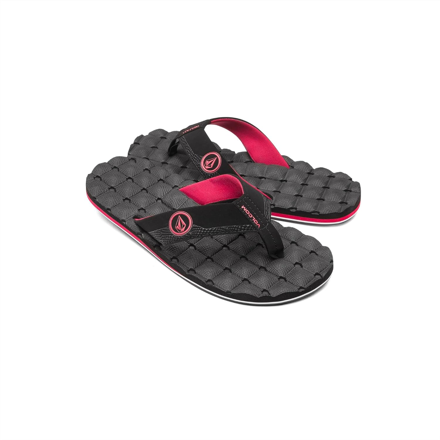 

Мужские шлепанцы Volcom Recliner, винный