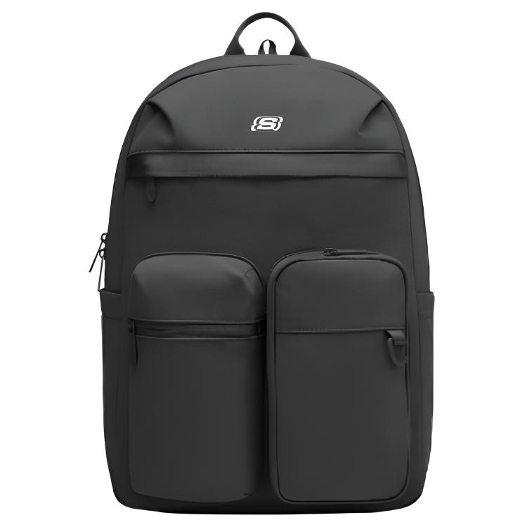 

Skechers Однотонный рюкзак унисекс черный, Black
