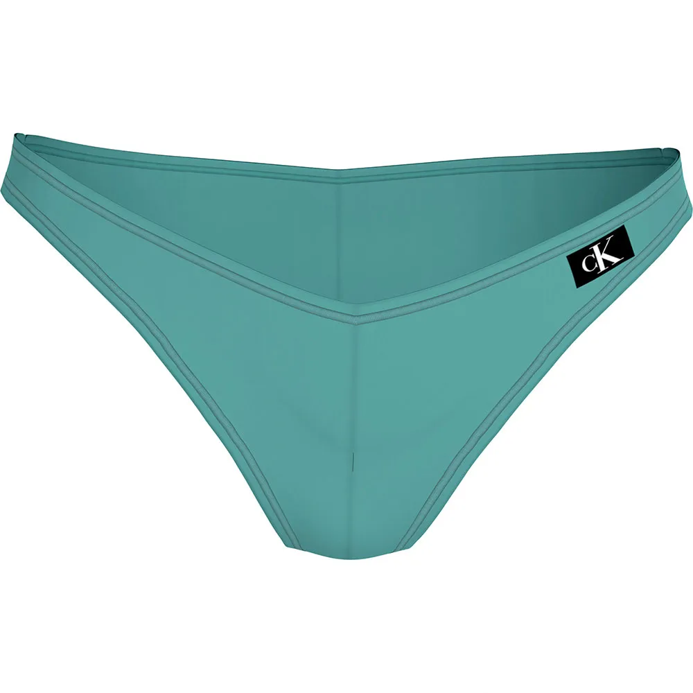 

Низ бикини Calvin Klein Delta Brazilian, зеленый