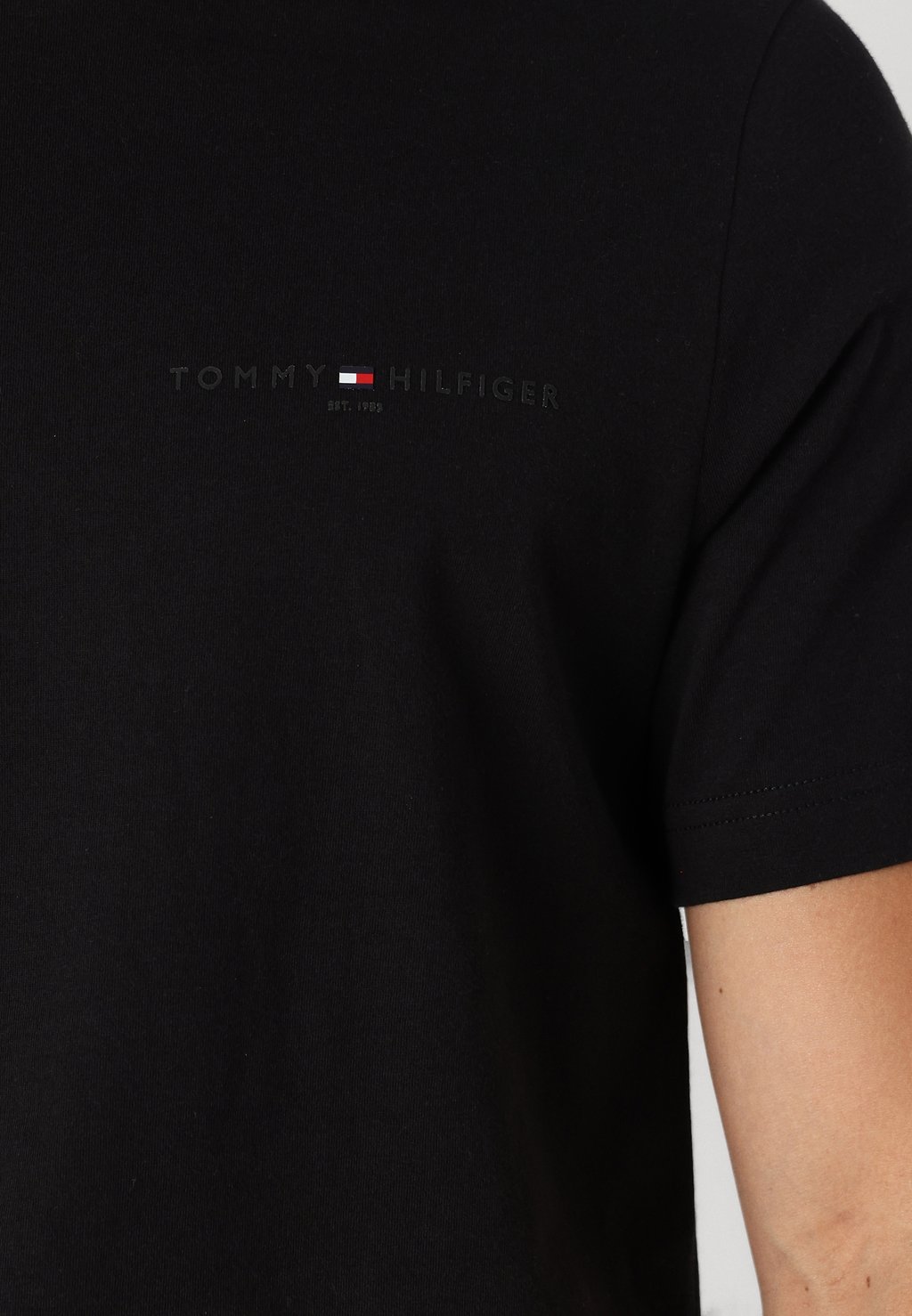 

Базовая футболка TONAL TEE Tommy Hilfiger, черный