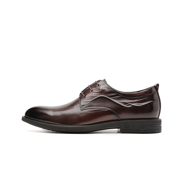 

Туфли AOKANG Dress Shoes Men Low-Top Black