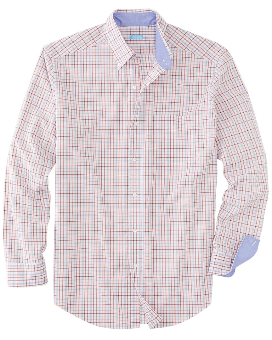 

Рубашка Collis из тканого джерси J.McLaughlin Plaid, синий