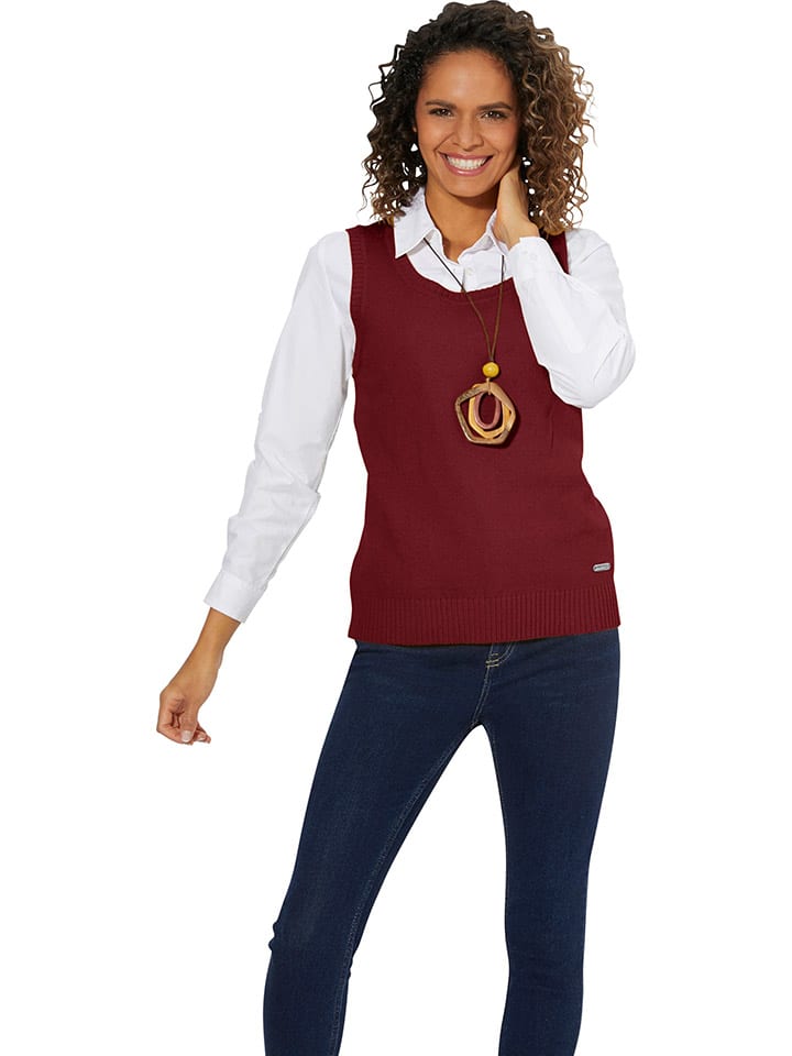 

WITT WEIDEN Жилет-пуловер в бордоском стиле