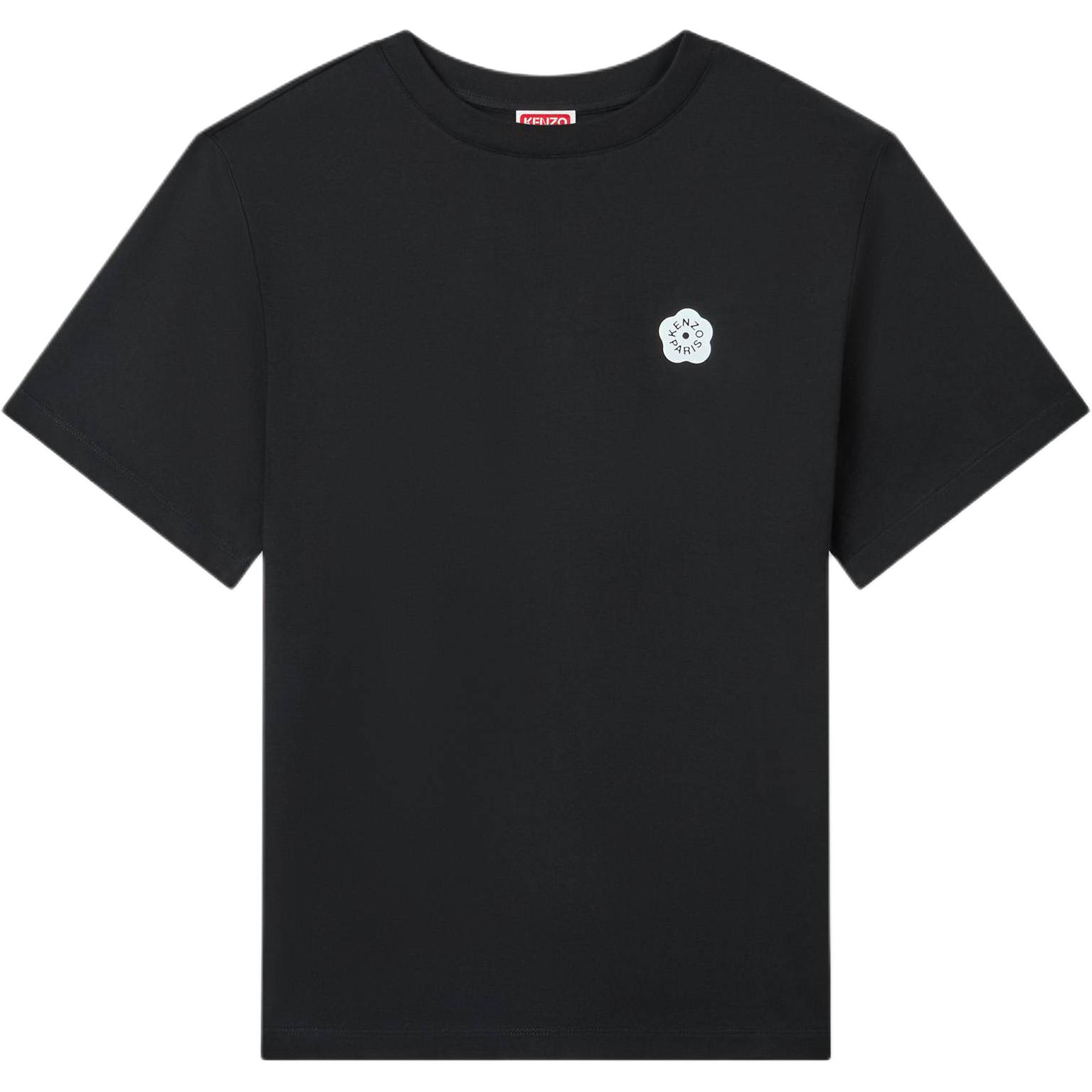 

Футболка с вышивкой цветов Boke KENZO, черный