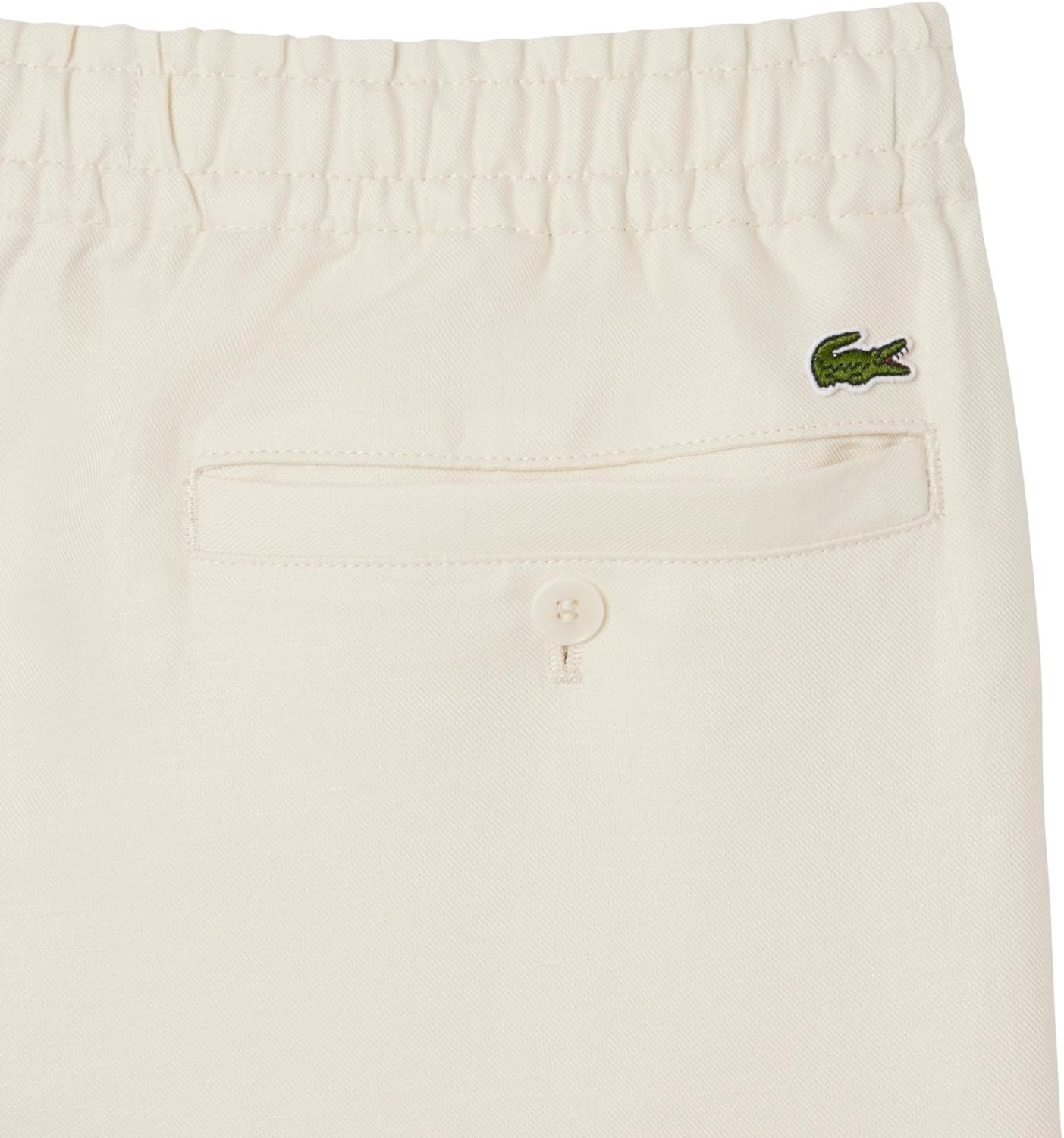 Lacoste мужские брюки Regular Fit из льняного твила, Naturel Clair — фото 3