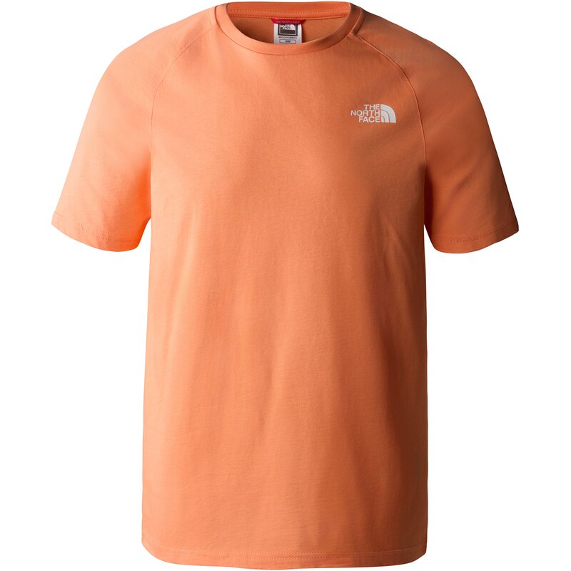 

Футболка ms/s north faces tee The North Face, оранжевый