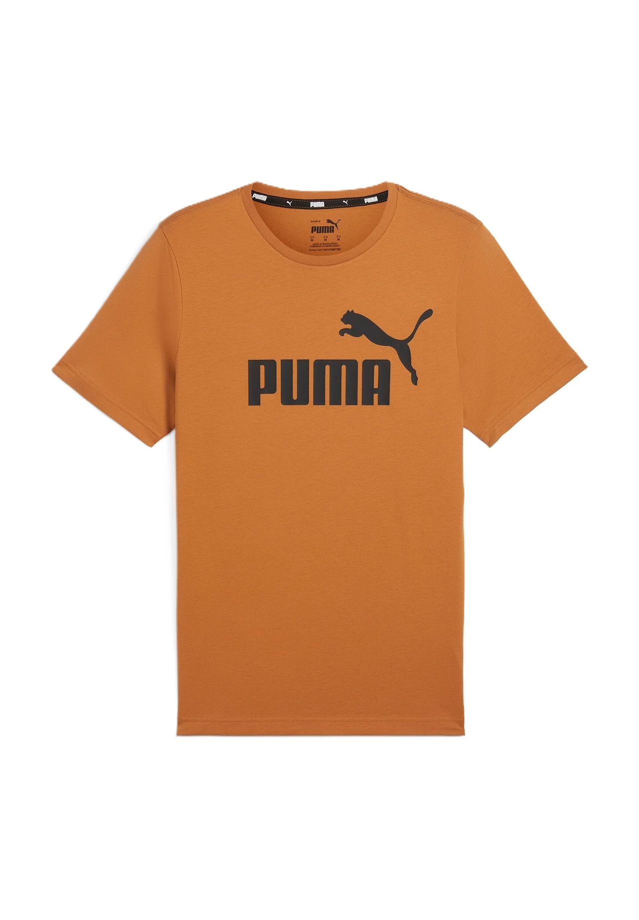 

Футболка Essentials, ребристая отделка, мужская PUMA, цвет 28 Caramel Latte