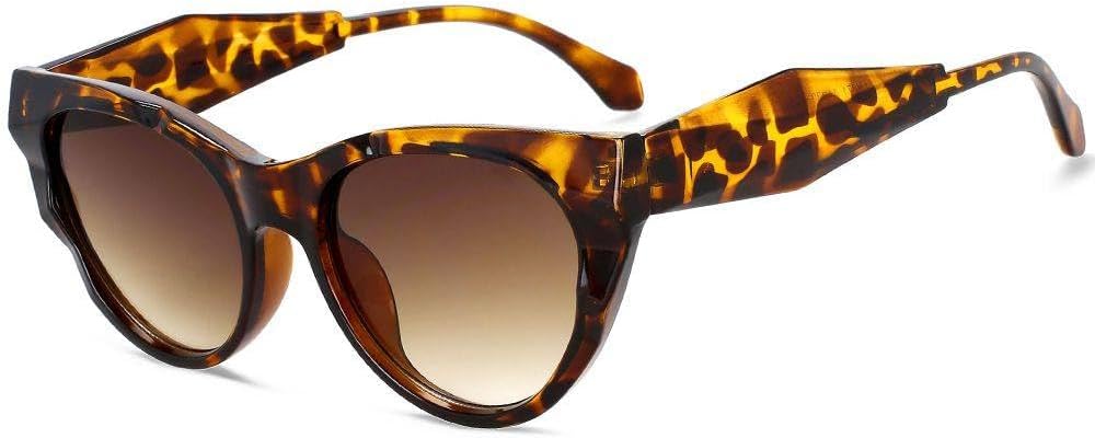 

Женские солнцезащитные очки в стиле ретро, ​​мужские популярные солнцезащитные очки, женские черные очки для водителя с защитой от УФ-излучения UV400 и зеркальной защитой LVTFCO, Leopard