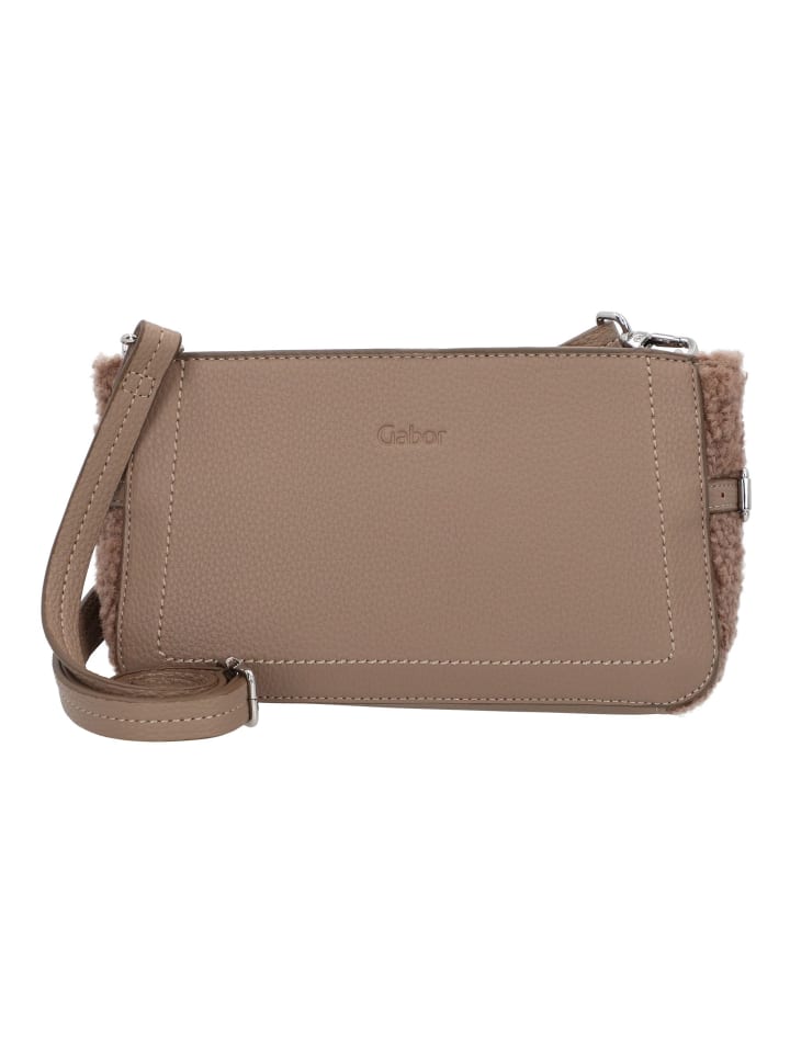 

Сумка через плечо Noelle 22 см в серо-коричневом цвете Gabor