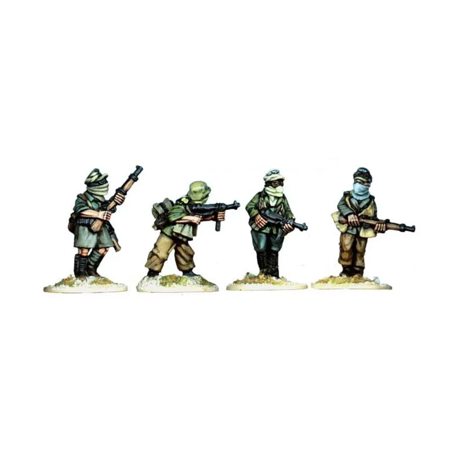 

Панцергренадеры Немецкого Африканского корпуса, WWII Miniatures - German Forces (28mm) (Artizan Designs)