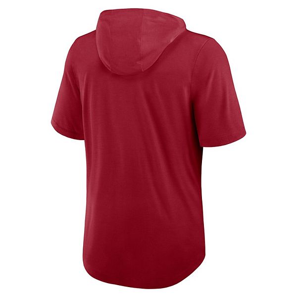 Мужская толстовка arizona cardinals lockup tri-blend Nike — фото 4