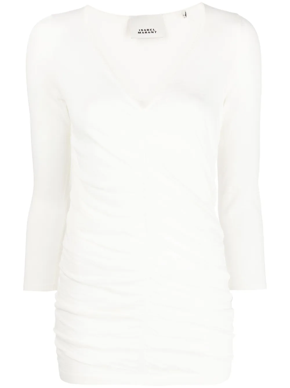 

Топ Acara с длинными рукавами ISABEL MARANT, белый