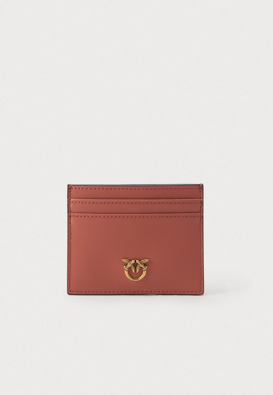 

Кошелек Pinko CARD HOLDER SIMPLY, Marrone Aragona/Gold-Coloured/Brown