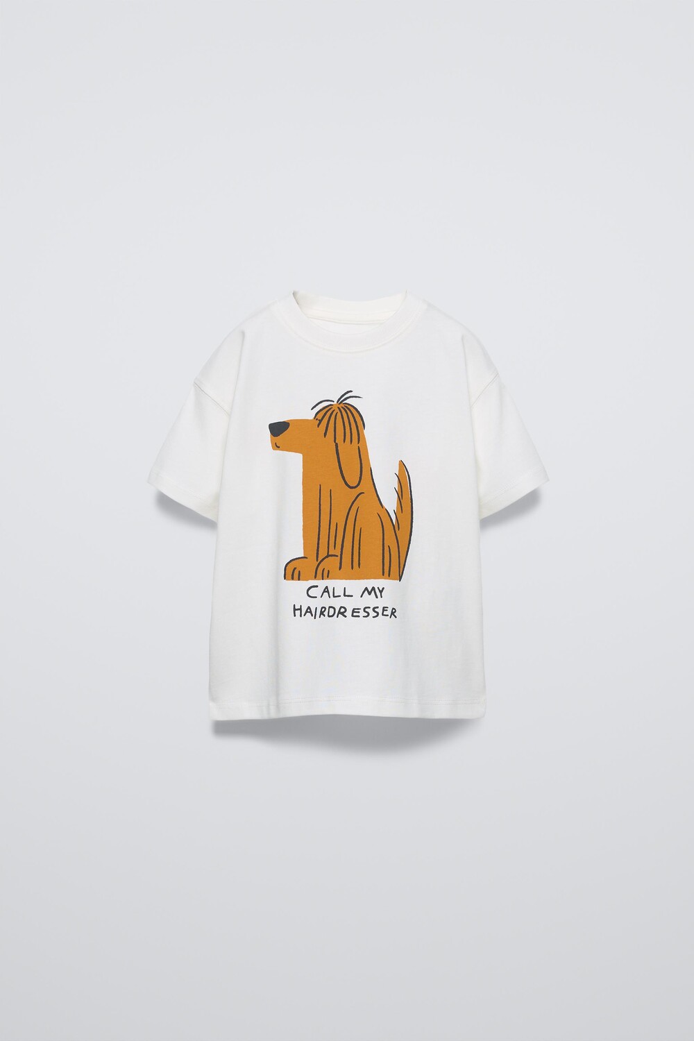 

Футболка с принтом ZARA, белый